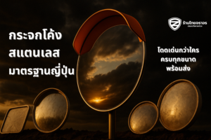 🛒 กระจกโค้งสแตนเลสมาตรฐานญี่ปุ่น โดดเด่นกว่าใคร ครบทุกขนาด พร้อมส่ง!