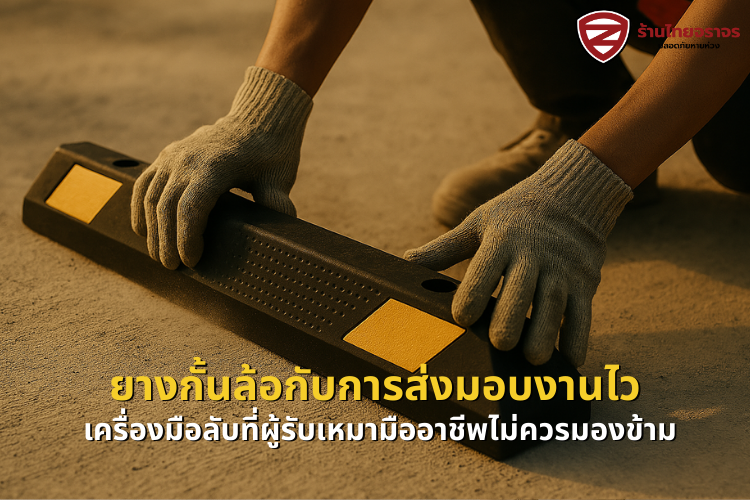 ยางกั้นล้อกับการส่งมอบงานไว เครื่องมือลับที่ผู้รับเหมามืออาชีพไม่ควรมองข้าม ยางกั้นล้อกับการส่งมอบงานไว เครื่องมือลับที่ผู้รับเหมามืออาชีพไม่ควรมองข้าม