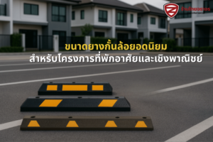 ขนาดยางกั้นล้อยอดนิยมสำหรับโครงการที่พักอาศัยและเชิงพาณิชย์