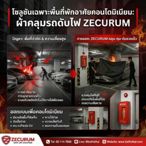 มาตรฐานใหม่ของอาคารยุค EV: ผ้าคลุมรถดับไฟ ZECURUM